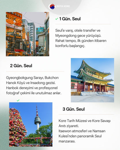12 Gün 11 Gece – Seul, Busan & Jeju Premium Deneyim Turu