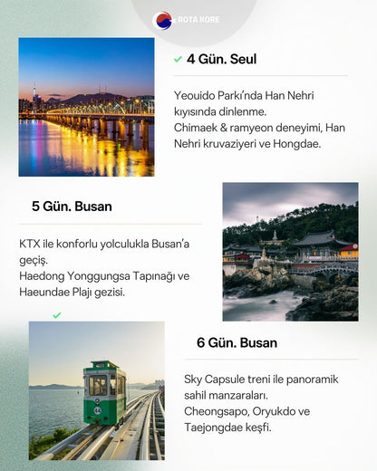 12 Gün 11 Gece – Seul, Busan & Jeju Premium Deneyim Turu