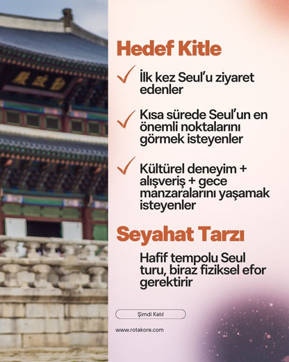 4 Gün 3 Gece Seul Snap Turu