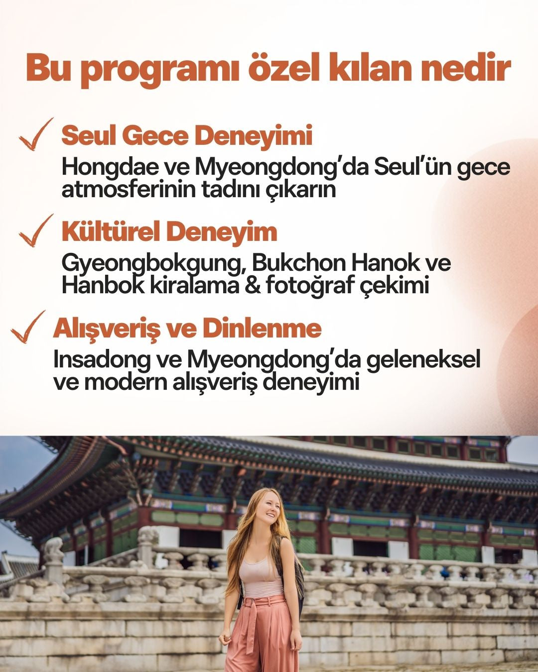 4 Gün 3 Gece Seul Snap Turu