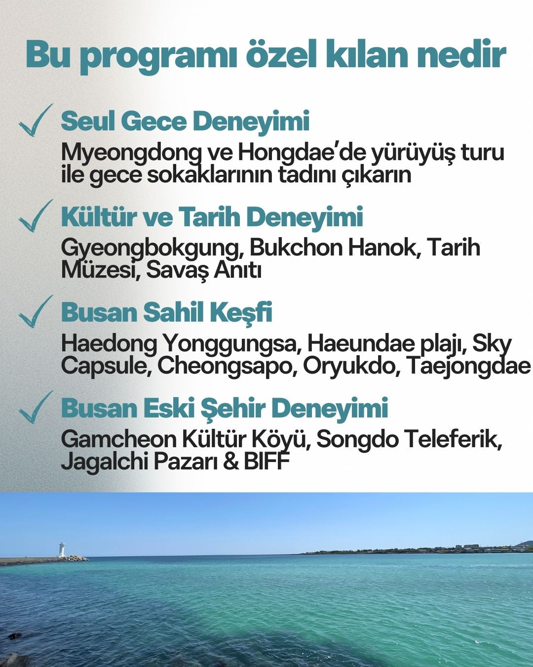 9 Gün 8 Gece – Seul & Busan Deneyim Turu