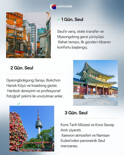 9 Gün 8 Gece – Seul & Busan Deneyim Turu