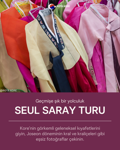 Hanbok ile Seul Saray Turu: Geleneksel Kore Deneyimi